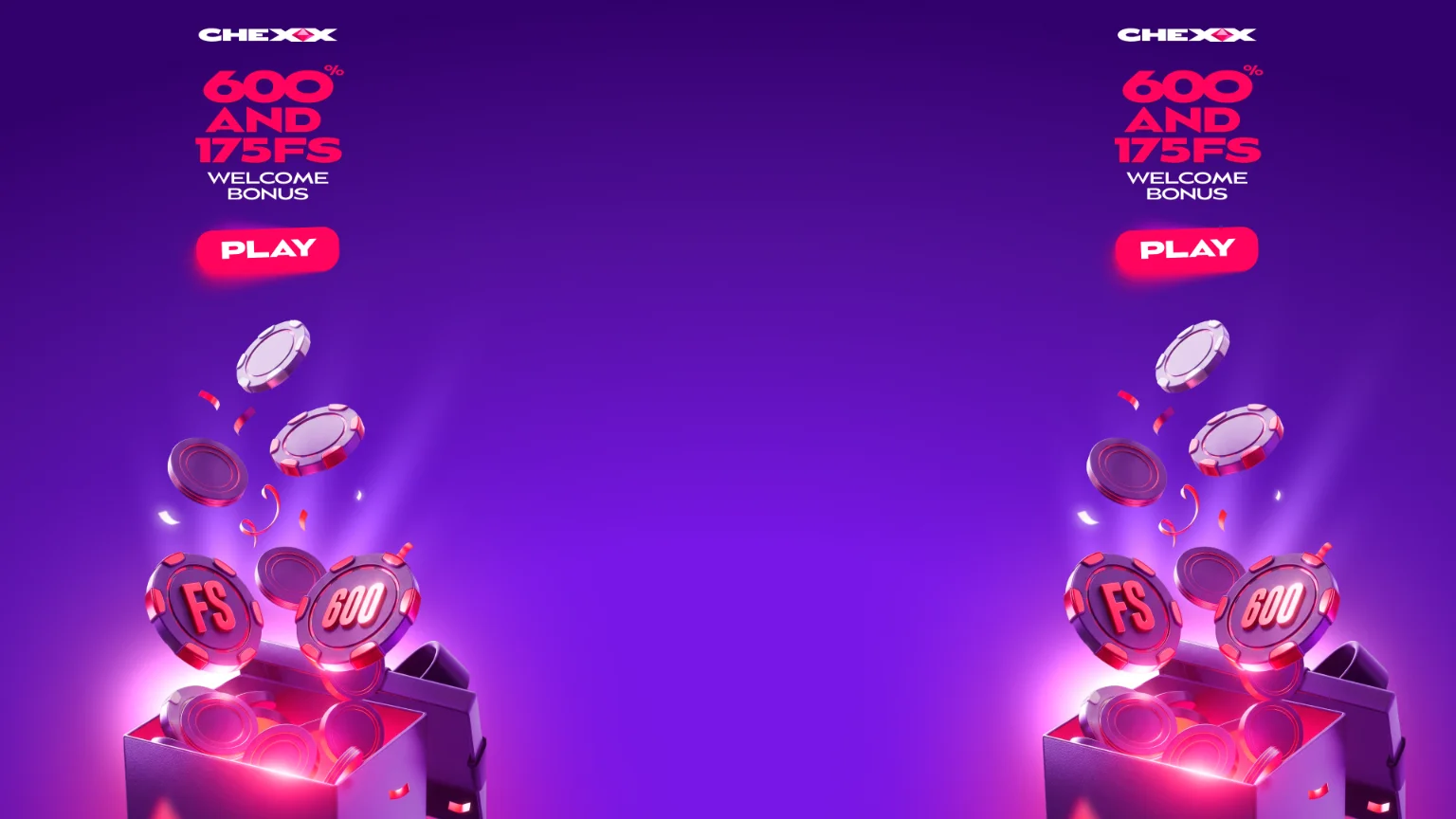 Beranda CHEXX Casino Indonesia yang menampilkan permainan kasino, taruhan olahraga, dan esports